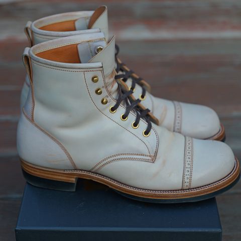 Iron Boots 5515 in Maryam waxed shell cordovan