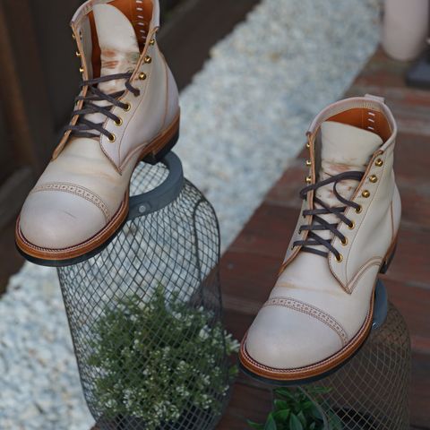 Iron Boots 5515 in Maryam waxed shell cordovan