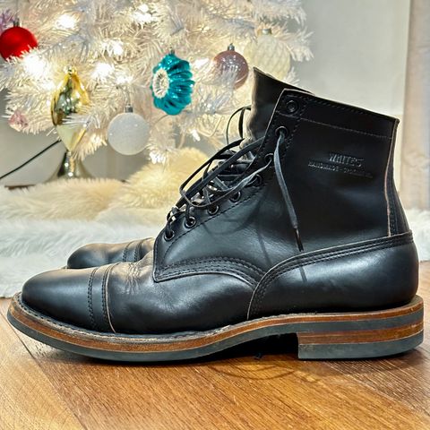 View photo of White's Bounty Hunter in Horween Black Chromexcel Horsehide