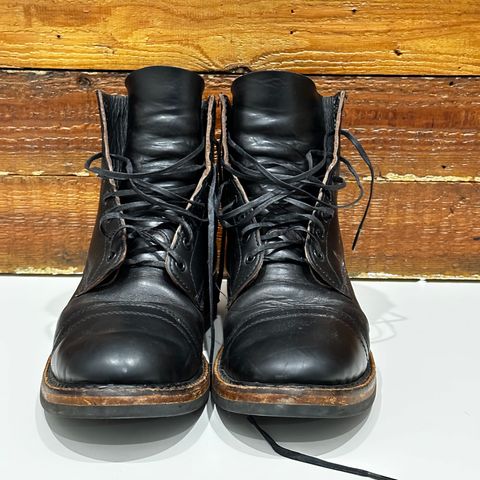 View photo of White's Bounty Hunter in Horween Black Chromexcel Horsehide