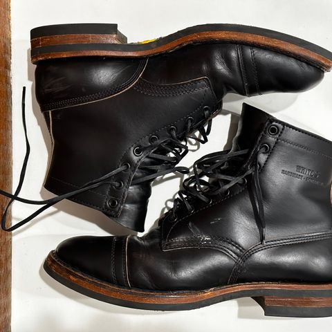 View photo of White's Bounty Hunter in Horween Black Chromexcel Horsehide