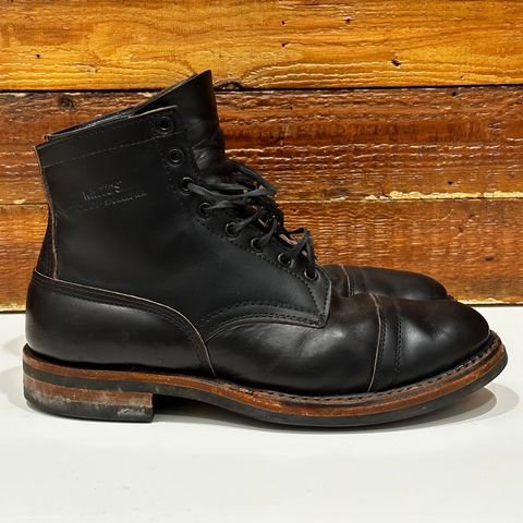 View photo of White's Bounty Hunter in Horween Black Chromexcel Horsehide