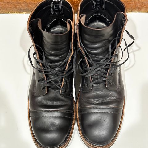 View photo of White's Bounty Hunter in Horween Black Chromexcel Horsehide