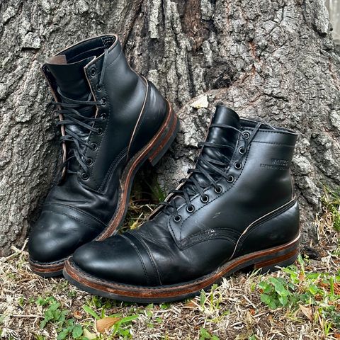 View photo of White's Bounty Hunter in Horween Black Chromexcel Horsehide