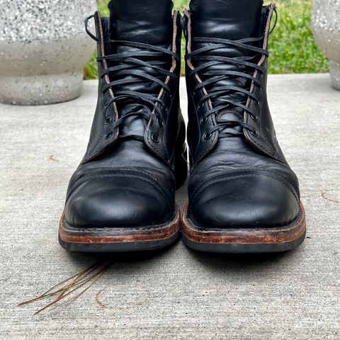 View photo of White's Bounty Hunter in Horween Black Chromexcel Horsehide