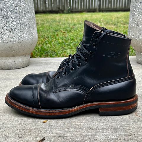 View photo of White's Bounty Hunter in Horween Black Chromexcel Horsehide