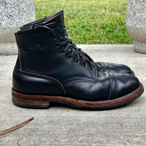 View photo of White's Bounty Hunter in Horween Black Chromexcel Horsehide