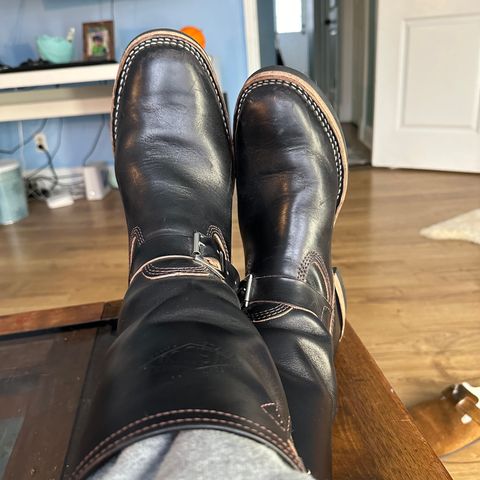 Wesco Mister Lou in Maryam Black Horsehide