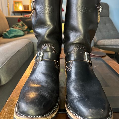 Wesco Mister Lou in Maryam Black Horsehide