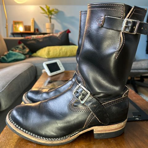 Wesco Mister Lou in Maryam Black Horsehide