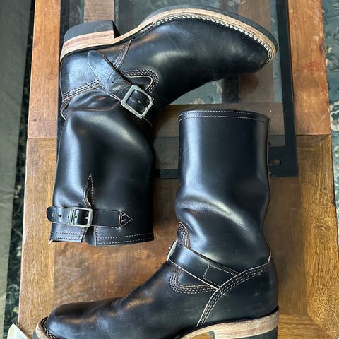 Wesco Mister Lou in Maryam Black Horsehide