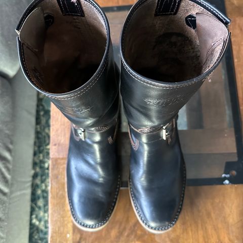 Wesco Mister Lou in Maryam Black Horsehide