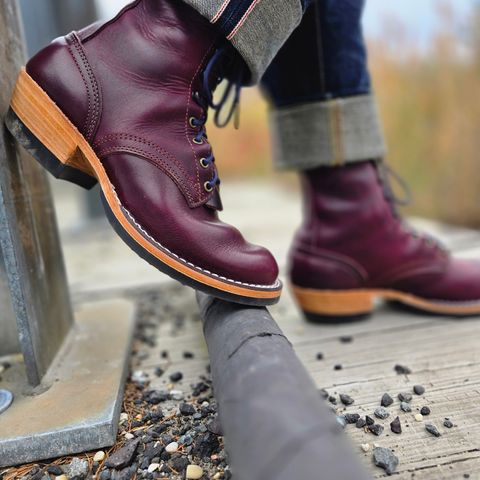 View photo of Nicks MTO in Horween, Color #8 Cypress