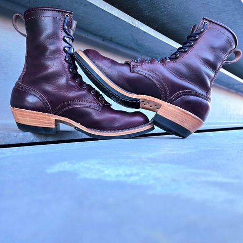 View photo of Nicks MTO in Horween, Color #8 Cypress