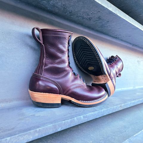 View photo of Nicks MTO in Horween, Color #8 Cypress