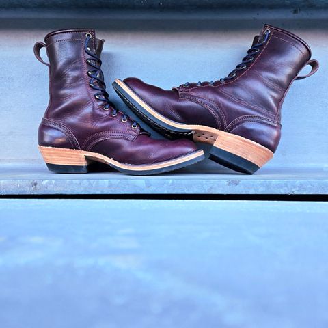 View photo of Nicks MTO in Horween, Color #8 Cypress