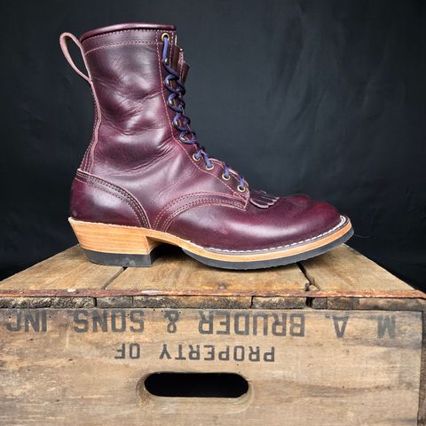 View photo of Nicks MTO in Horween, Color #8 Cypress