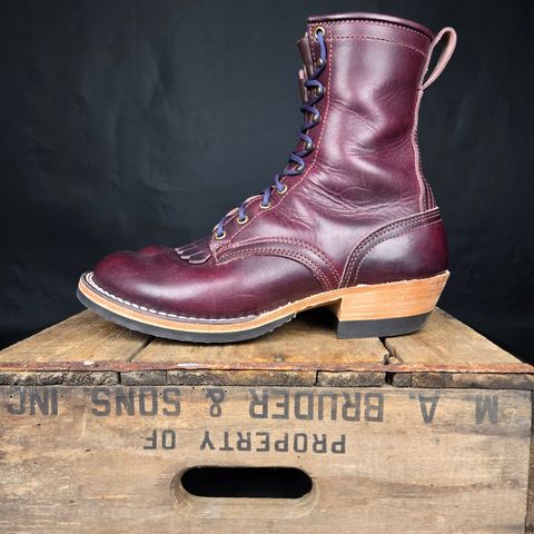 View photo of Nicks MTO in Horween, Color #8 Cypress