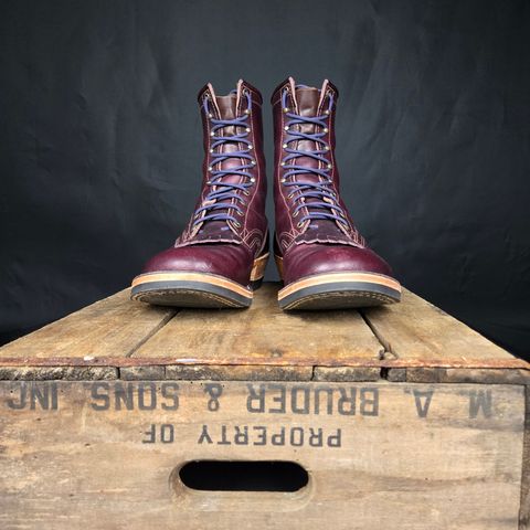 View photo of Nicks MTO in Horween, Color #8 Cypress