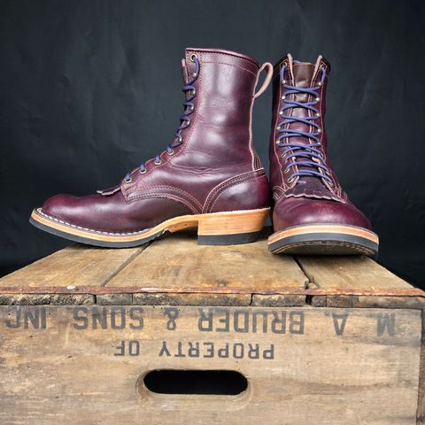 View photo of Nicks MTO in Horween, Color #8 Cypress