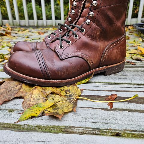 View photo of Red Wing Iron Ranger in S.B. Foot Amber Harness