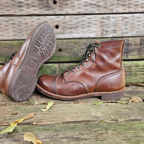 View photo of Red Wing Iron Ranger in S.B. Foot Amber Harness