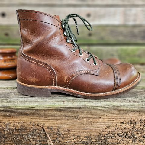 View photo of Red Wing Iron Ranger in S.B. Foot Amber Harness