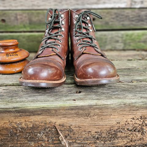 View photo of Red Wing Iron Ranger in S.B. Foot Amber Harness