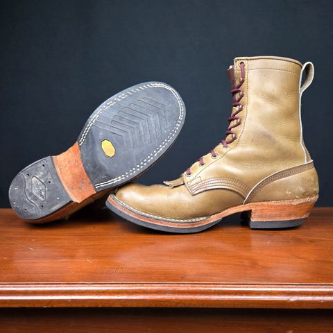 Nicks MTO in Horween, Sage Chromepak