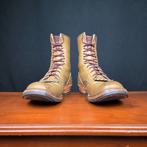 Nicks MTO in Horween, Sage Chromepak