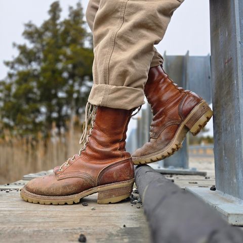 Nicks Builder Pro, MTO in Horween Natural Dublin