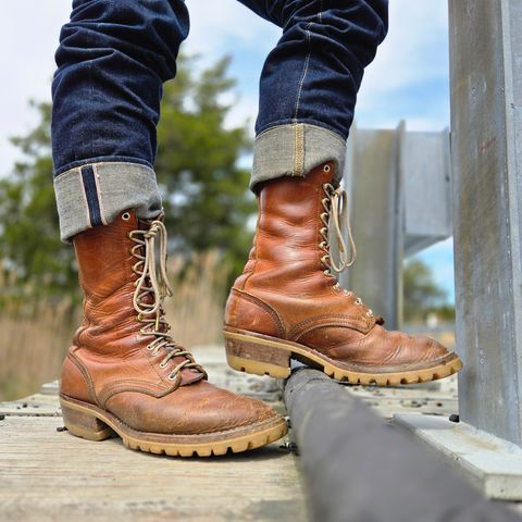 Nicks Builder Pro, MTO in Horween Natural Dublin