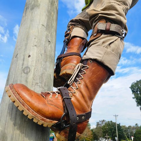 Nicks Builder Pro, MTO in Horween Natural Dublin