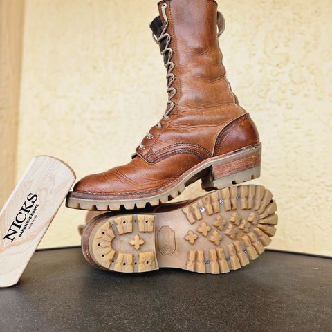 Nicks Builder Pro, MTO in Horween Natural Dublin