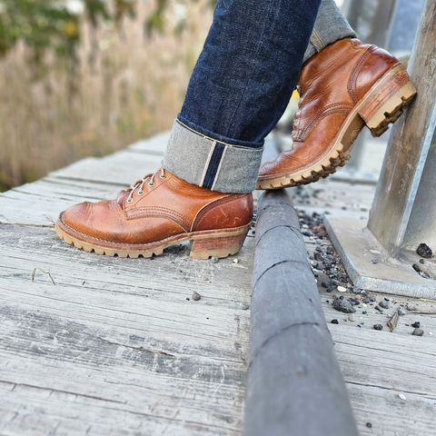 Nicks Builder Pro, MTO in Horween Natural Dublin
