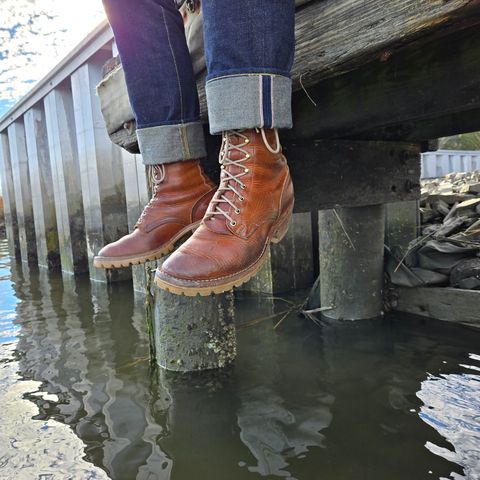 View photo of Nicks MTO in Horween Natural Dublin