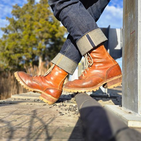 View photo of Nicks MTO in Horween Natural Dublin