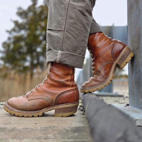 Nicks Builder Pro, MTO in Horween Natural Dublin