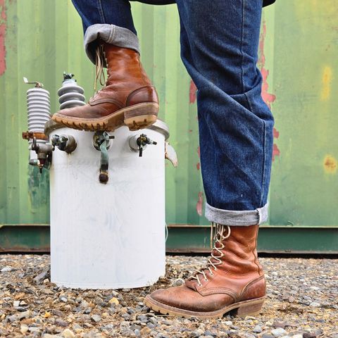 Nicks Builder Pro, MTO in Horween Natural Dublin