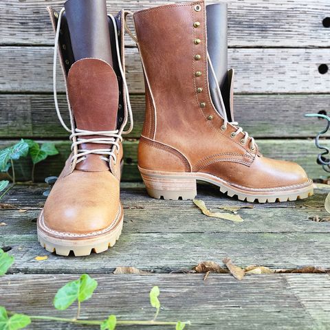 Nicks Builder Pro, MTO in Horween Natural Dublin