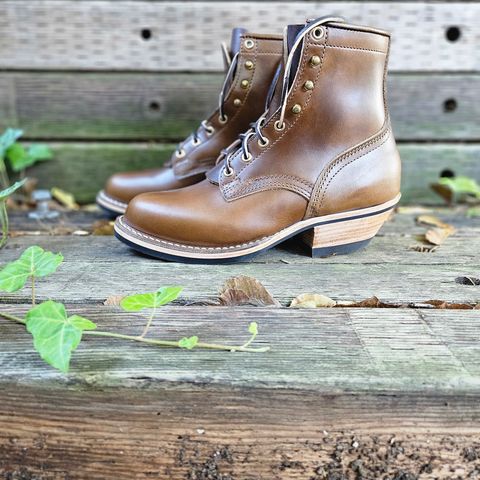 View photo of Nicks Becca in Horween British Tan Chromexcel