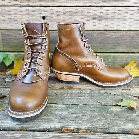 View photo of Nicks Becca in Horween British Tan Chromexcel