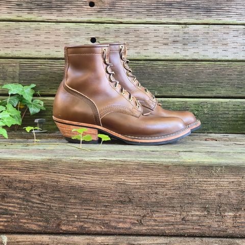 Nicks Becca in Horween British Tan Chromexcel