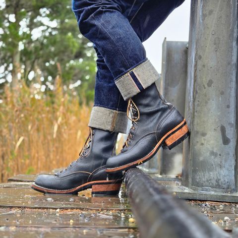 Nicks Lace To Toe in Horween Pacific Waxed Flesh