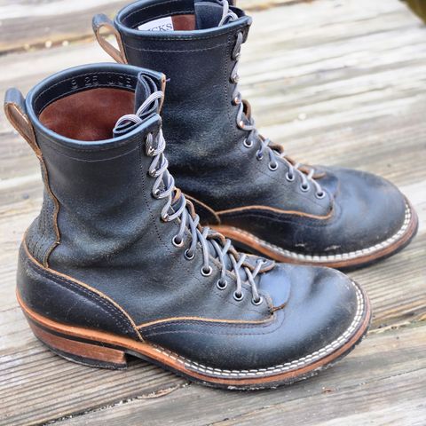 Nicks Lace To Toe in Horween Pacific Waxed Flesh