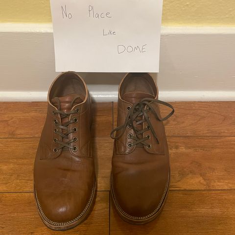Viberg 145 Oxford in Horween Natural Essex Workshoe Butt