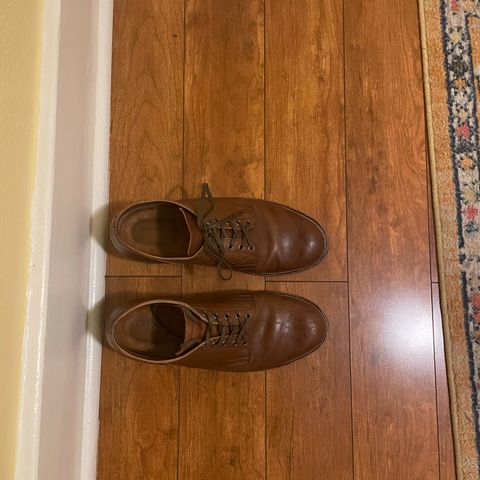 Viberg 145 Oxford in Horween Natural Essex Workshoe Butt