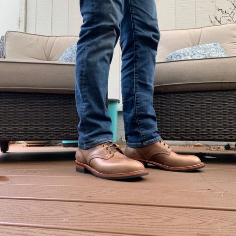 Nicks MTO in Horween Natural Chromexcel