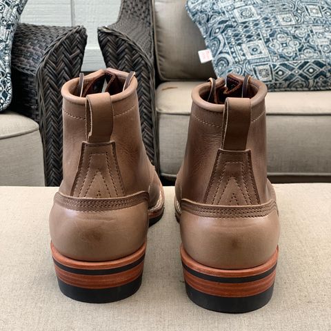 Nicks MTO in Horween Natural Chromexcel