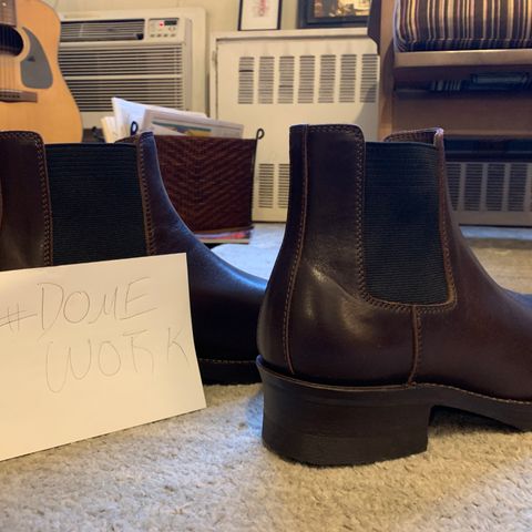 Addict Boots AB-03 Chelsea Boots in Unknown Leather
